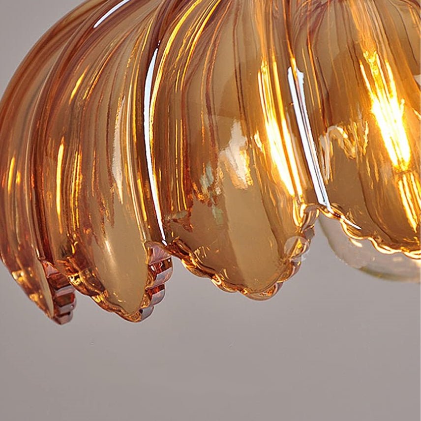 Living Houses | Vintage Glass Flower Pendant Lamp